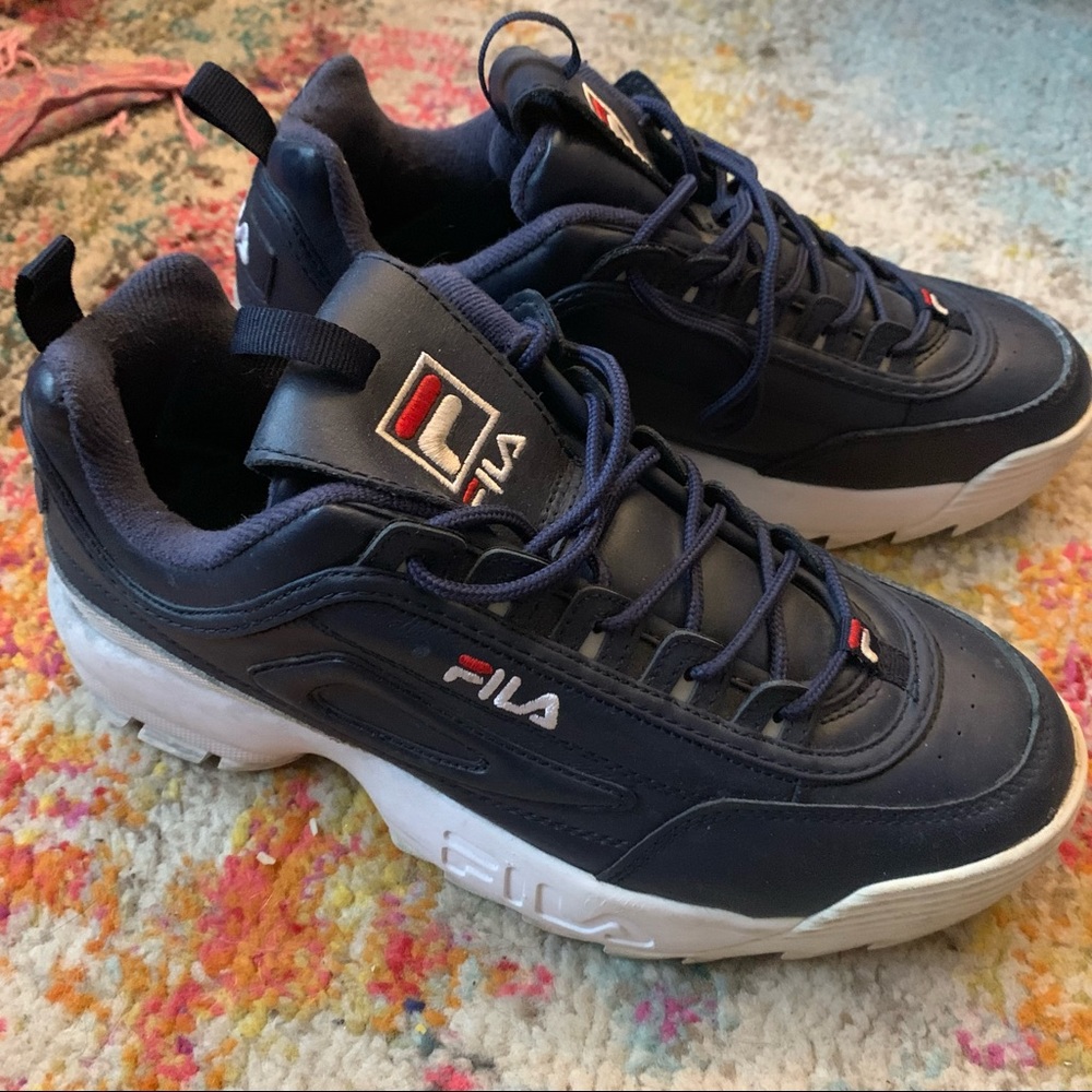 Fila Uproot Sneakers in Navy Blue